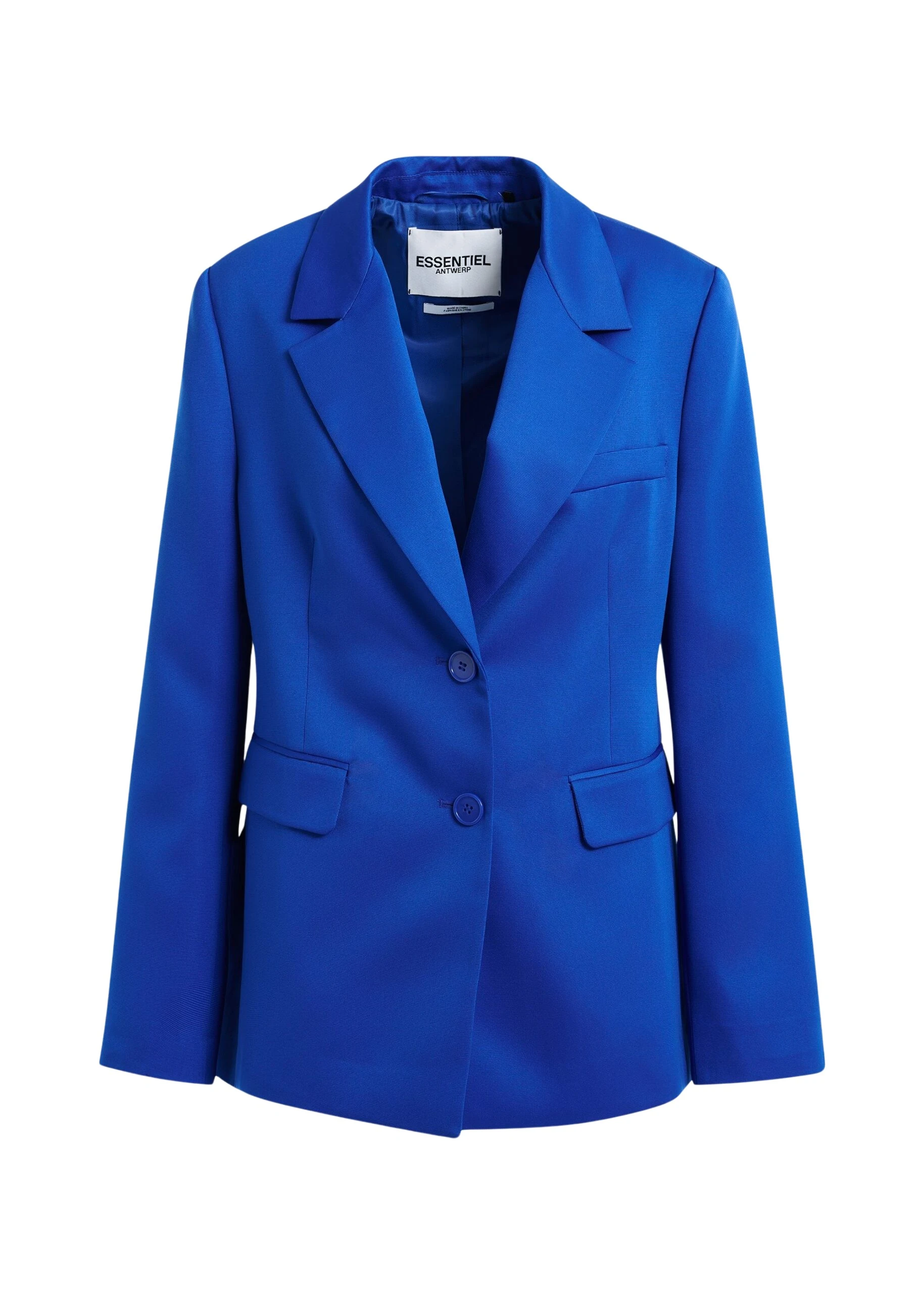 Blue single-breasted blazer