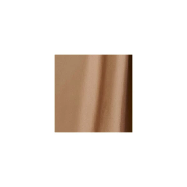 Essentiel Antwerp Brown asymmetric top with neck-tie ribbon, view 2