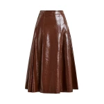 Essentiel-Antwerp-Brown-faux-leather-midi-skirt-scaled45470_nobg Essentiel Antwerp Brown faux leather midi skirt