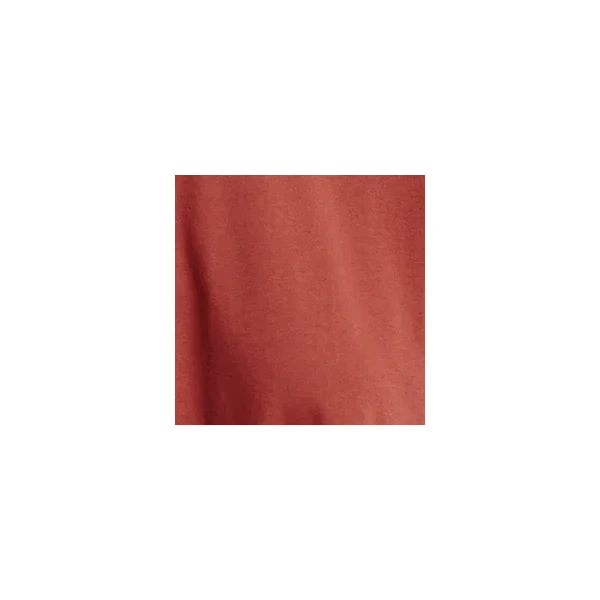 Essentiel Antwerp Burned orange cap-sleeve organic cotton T-shirt Top, view 2