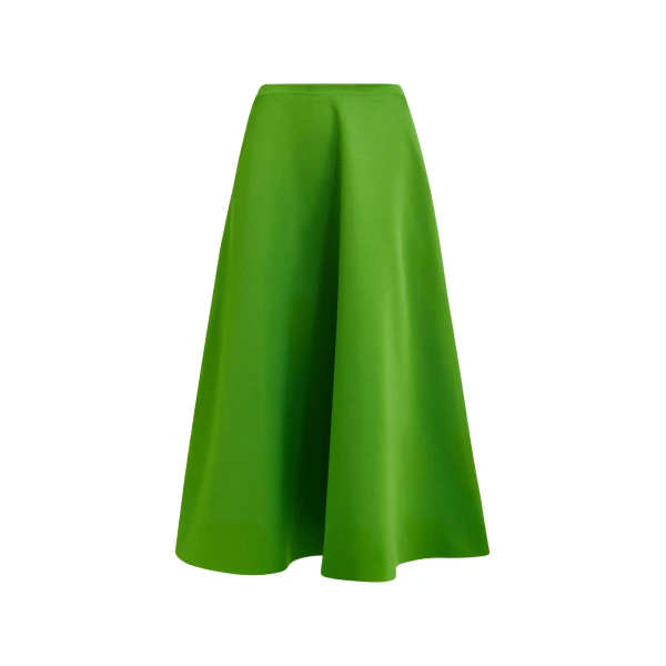 Essentiel Antwerp Green a-line skirt
