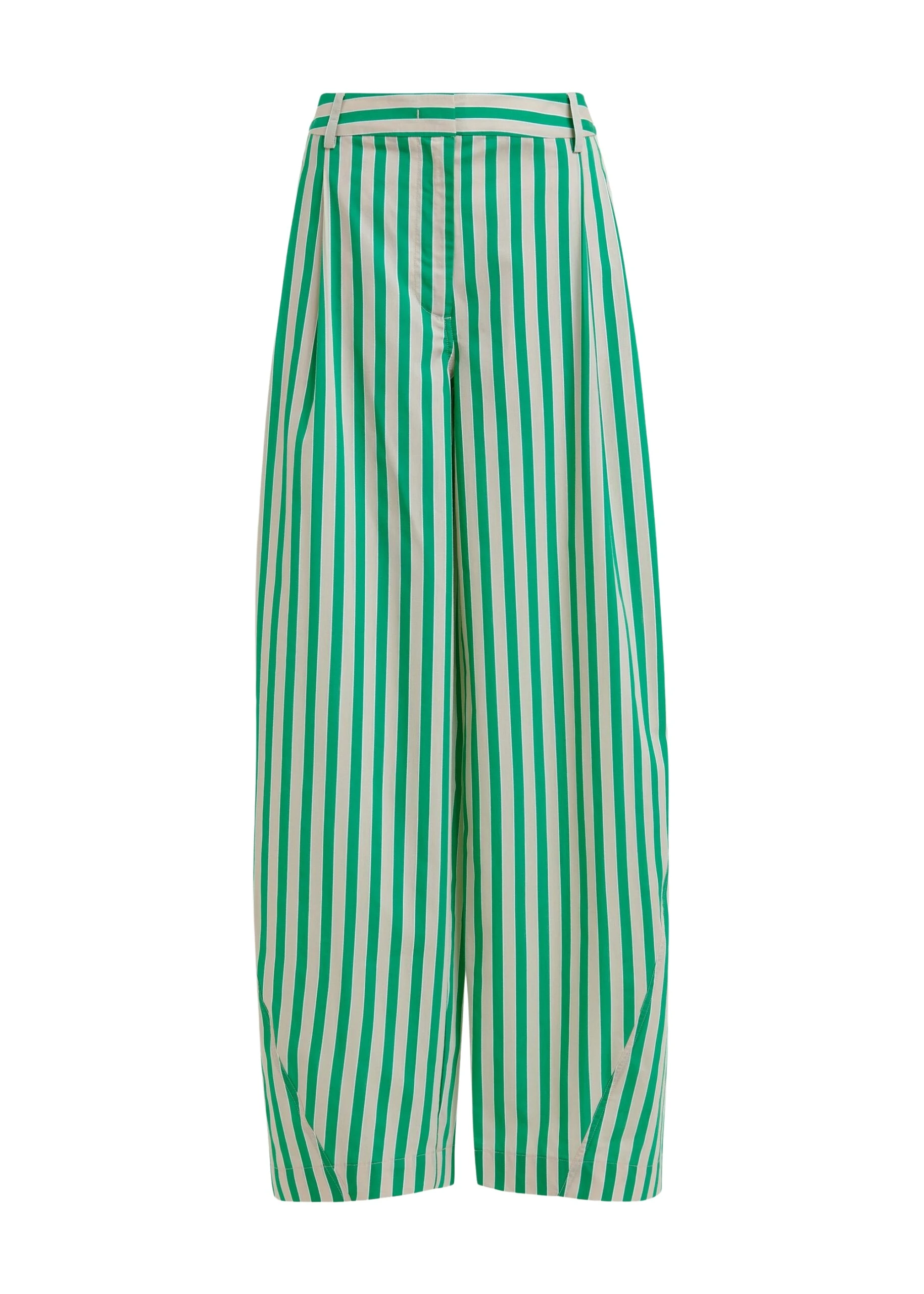 Essentiel-Antwerp-Green-and-cream-striped-tapered-leg-pants-scaled99459_nobg Essentiel Antwerp Green and cream striped tapered-leg pants
