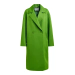 Essentiel Antwerp Green double-breasted coat