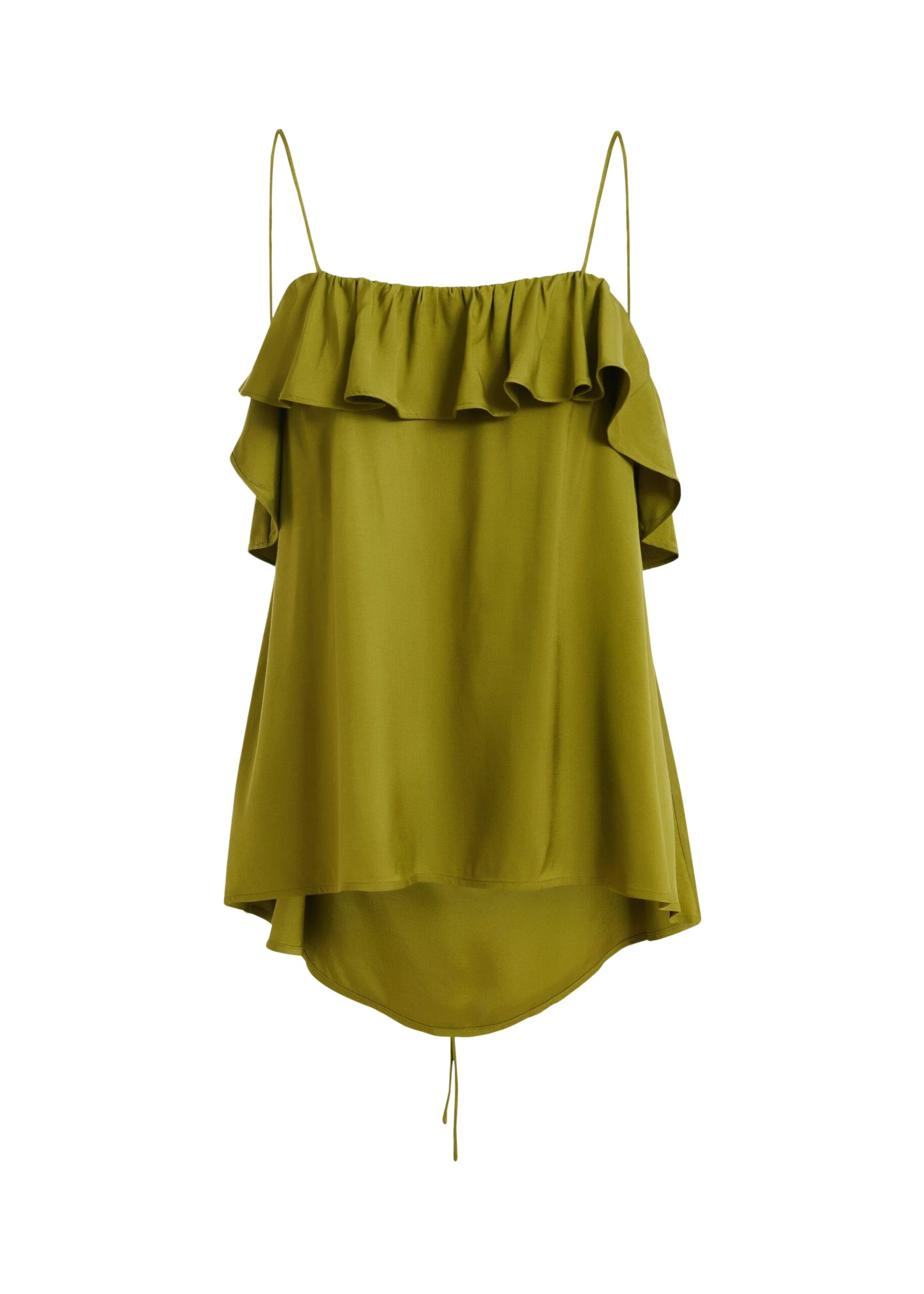 Essentiel-Antwerp-Green-ruffled-camisole-top-with-tie-back-detail-scaled44465_nobg Essentiel Antwerp Green ruffled camisole top with tie-back detail