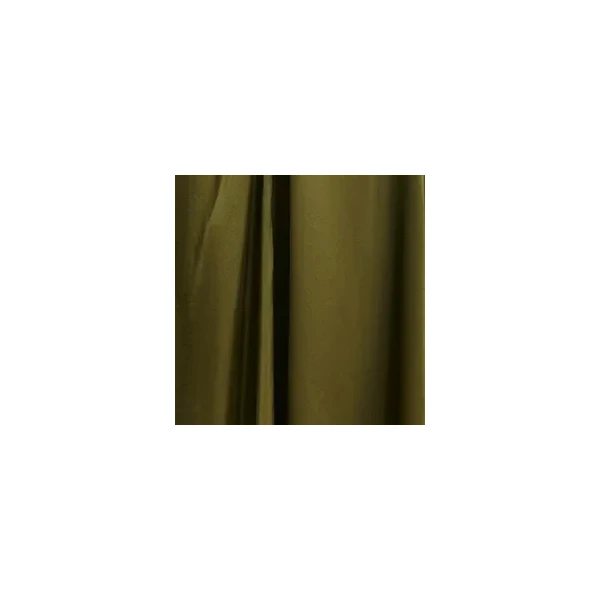 Essentiel Antwerp Khaki A-line halterneck maxi dress with crossover straps, view 2