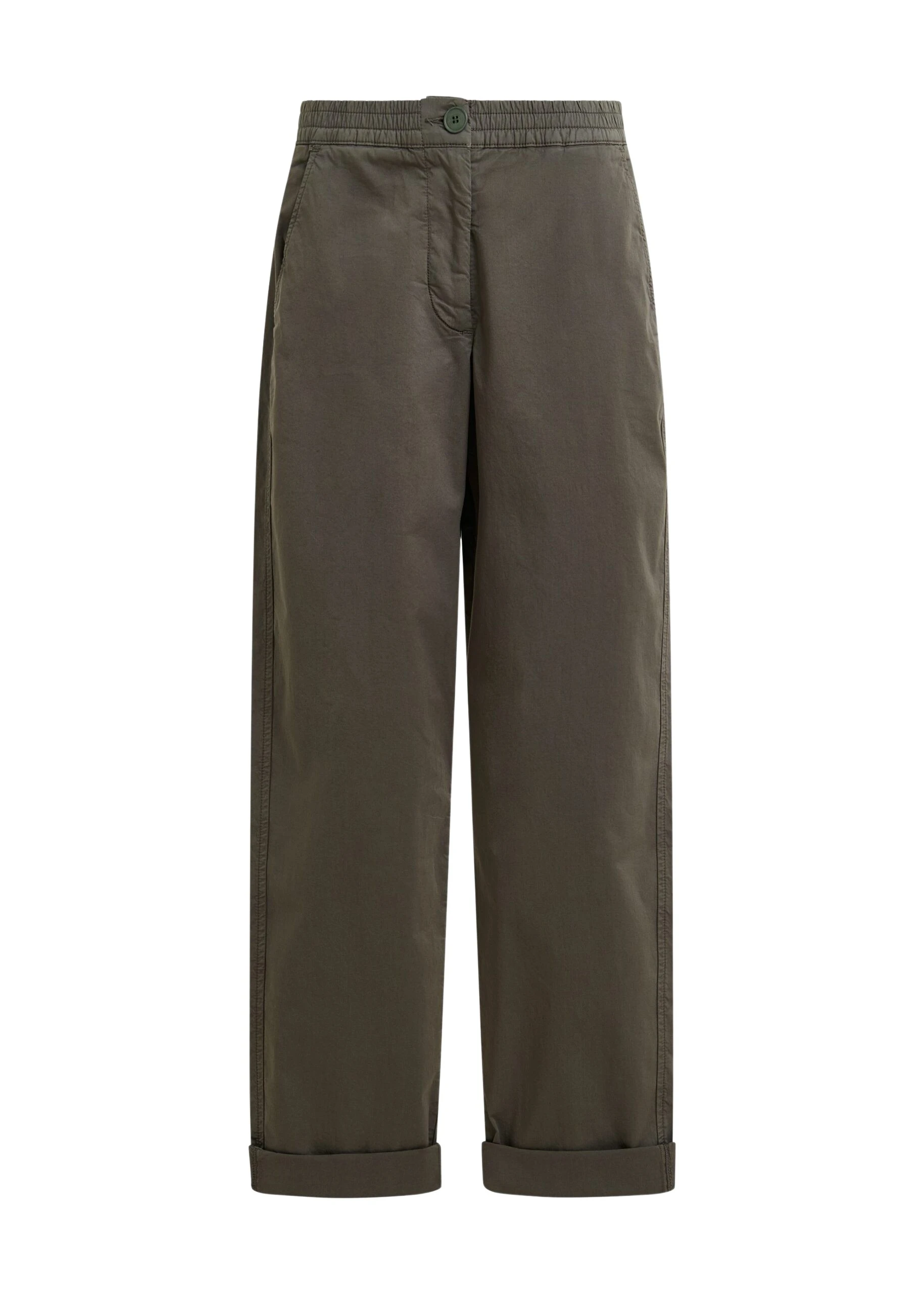 Essentiel-Antwerp-Khaki-organic-cotton-blend-pants-scaled89208_nobg Essentiel Antwerp Khaki organic cotton-blend pants