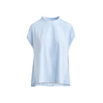 Essentiel-Antwerp-Light-blue-cap-sleeve-organic-cotton-T-shirt-scaled76368_nobg Essentiel Antwerp Light blue cap-sleeve organic cotton T-shirt Top