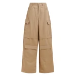 Essentiel Antwerp Light brown cotton-blend flap cargo pants
