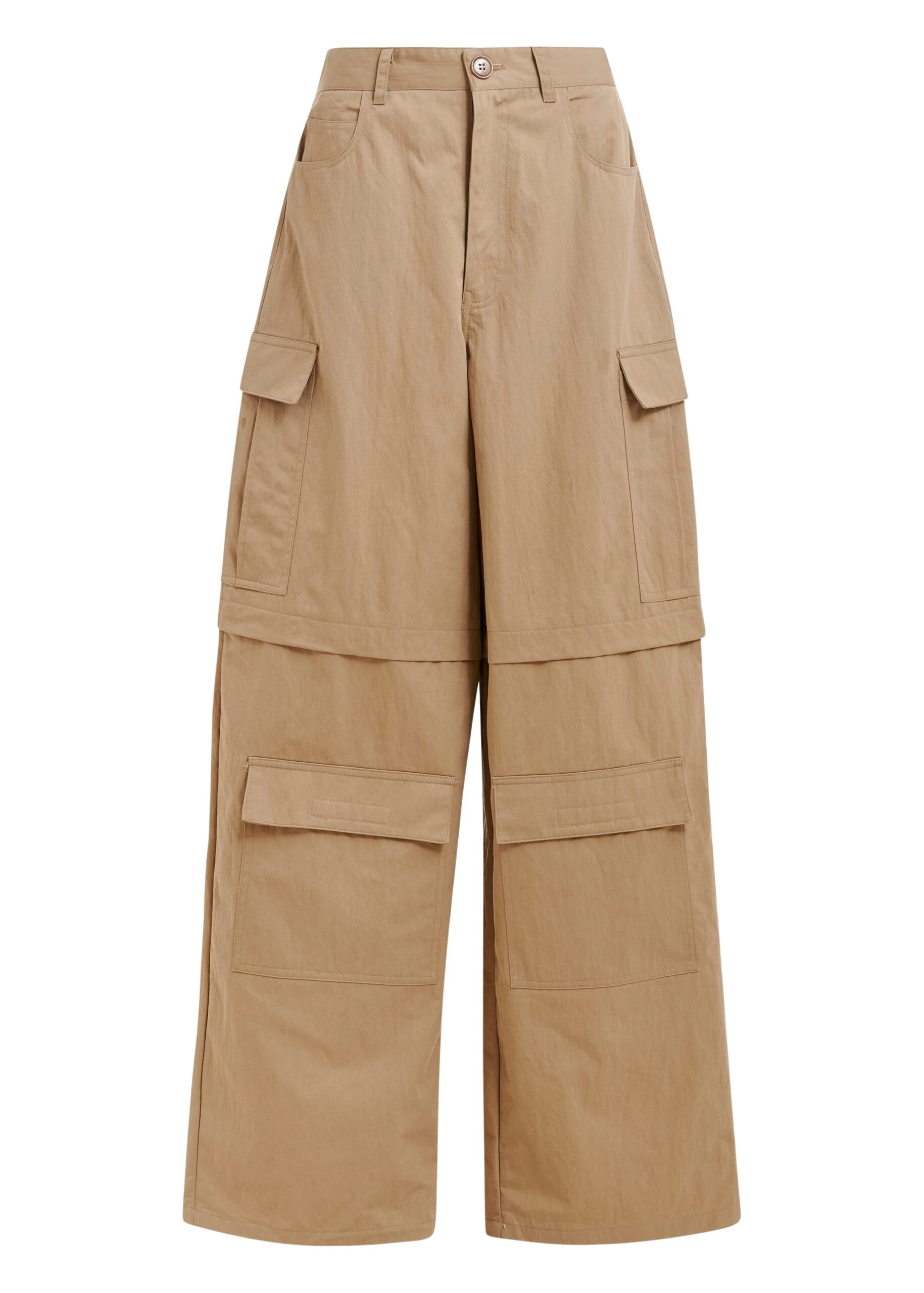 Essentiel-Antwerp-Light-brown-cotton-blend-flap-cargo-pants-scaled24366_nobg Essentiel Antwerp Light brown cotton-blend flap cargo pants