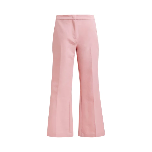 Essentiel Antwerp Light pink cropped flared pants