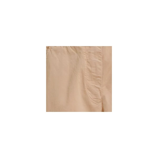 Essentiel Antwerp Light pink organic cotton-blend pants, view 2