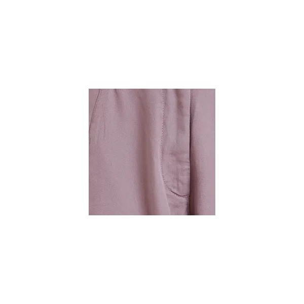 Essentiel Antwerp Light purple organic cotton wide-leg pants, view 2