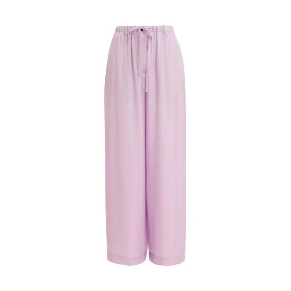 Essentiel Antwerp Lilac relaxed-fit pants with drawstring