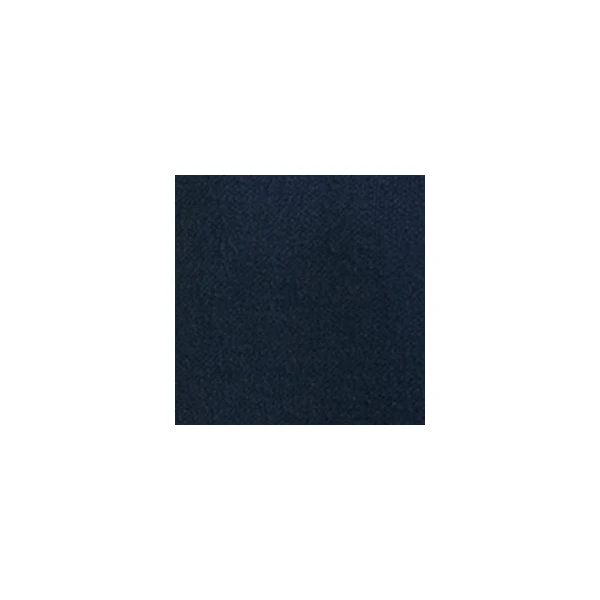 Essentiel Antwerp Navy knit cardigan with flower buttons and off-white contrasting trims, view 2