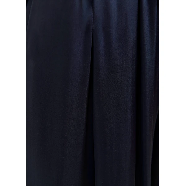 Essentiel Antwerp Navy wide-leg pants, view 6