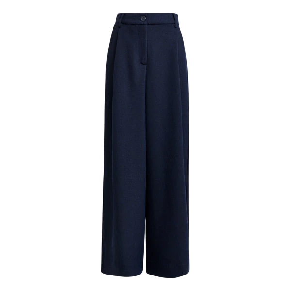 Essentiel Antwerp Navy wide-leg pants