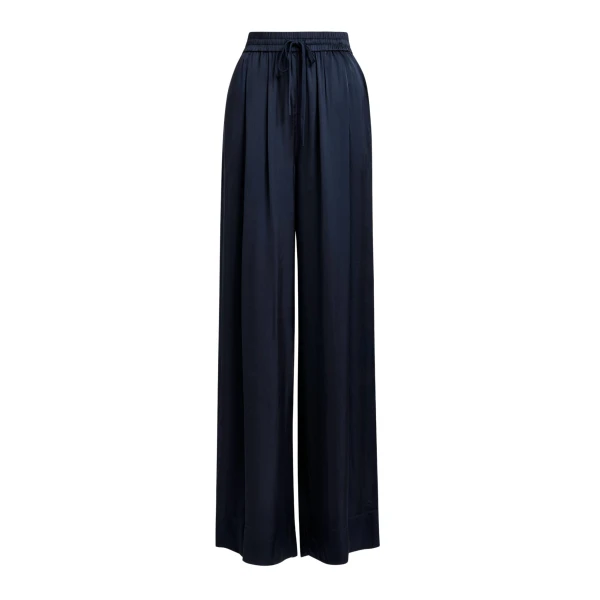 Essentiel Antwerp Navy wide-leg pants