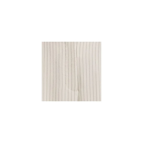 Essentiel Antwerp Off-white and black striped wide-leg pants, view 2