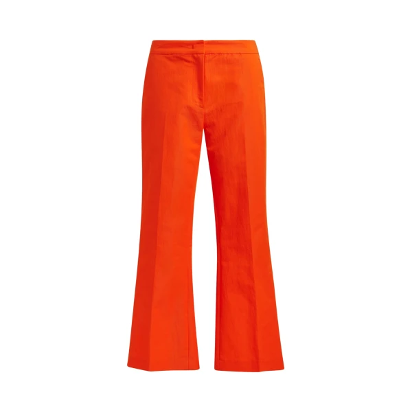 Essentiel Antwerp Orange cropped flared pants