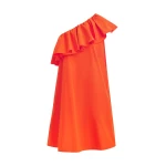Essentiel-Antwerp-Orange-one-shoulder-mini-dress-with-ruffle-details-scaled59494_nobg Essentiel Antwerp Orange one-shoulder mini dress with ruffle details