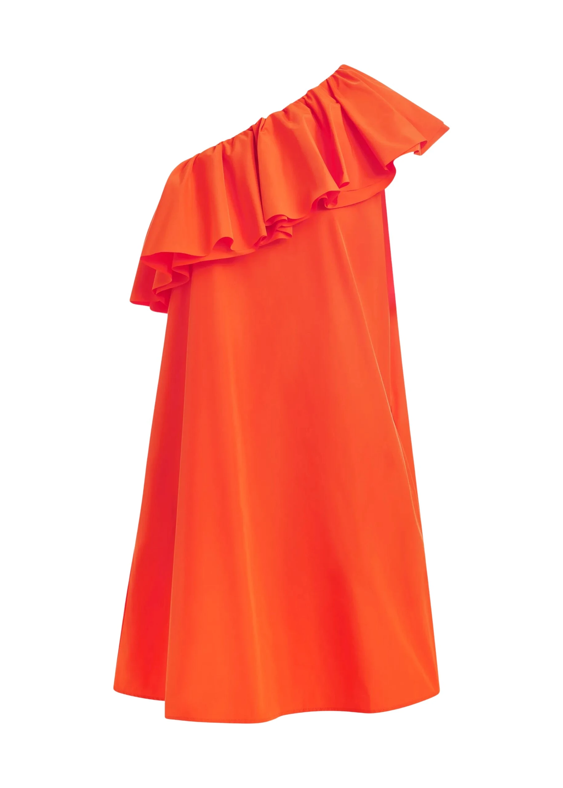 Essentiel-Antwerp-Orange-one-shoulder-mini-dress-with-ruffle-details-scaled59494_nobg Essentiel Antwerp Orange one-shoulder mini dress with ruffle details