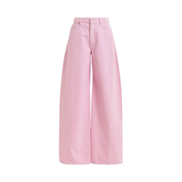 Essentiel Antwerp Pink barrel-leg jeans