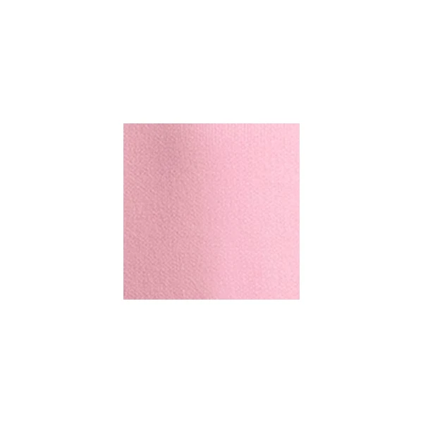 Essentiel Antwerp Pink knit cardigan with flower buttons and off-white contrasting trims, view 2