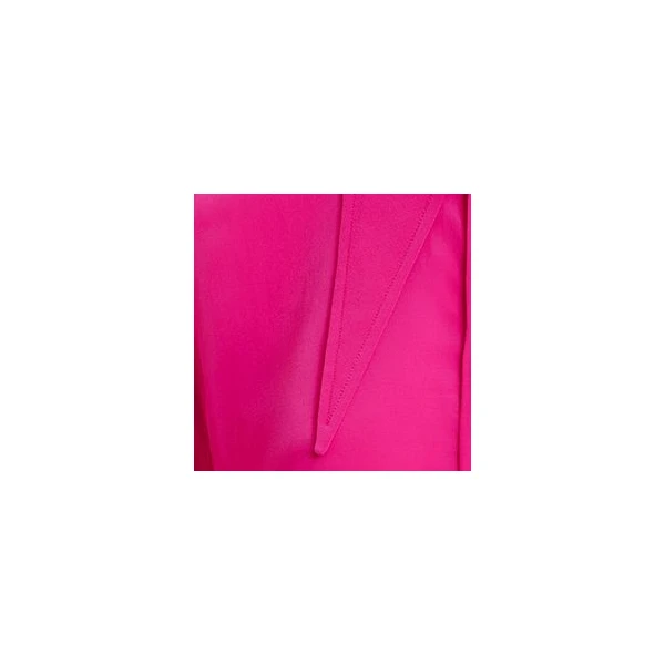 Essentiel Antwerp Pink oversized tie-collar shirt, view 2