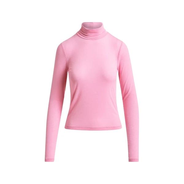 Essentiel Antwerp Pink turtleneck sweater