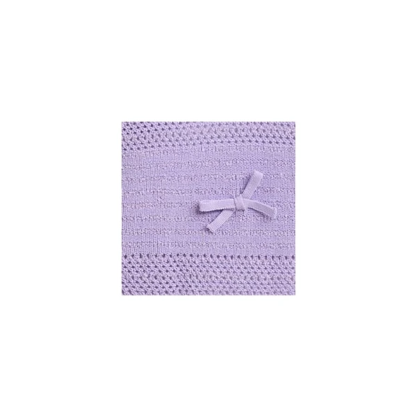 Essentiel Antwerp Purple bow-embellished knit polo, view 2