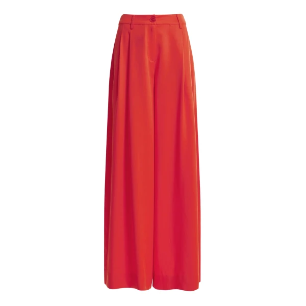 Essentiel Antwerp Red wide-leg pants