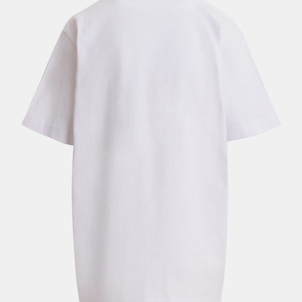 Essentiel Antwerp White, grey and red horseshoe and horse head oversized T-shirt, Year of the Horse online-exclusive Top, view 2