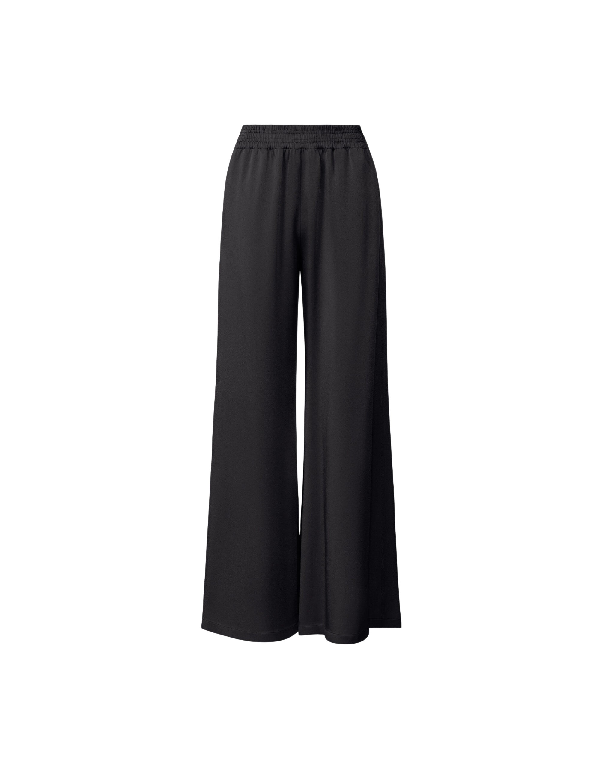 Fabiana Filippi Amelia Trousers in Midnight Blue Enver Satin