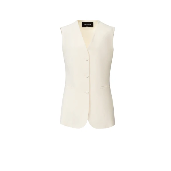 Fabiana Filippi Cady Vest in Butter