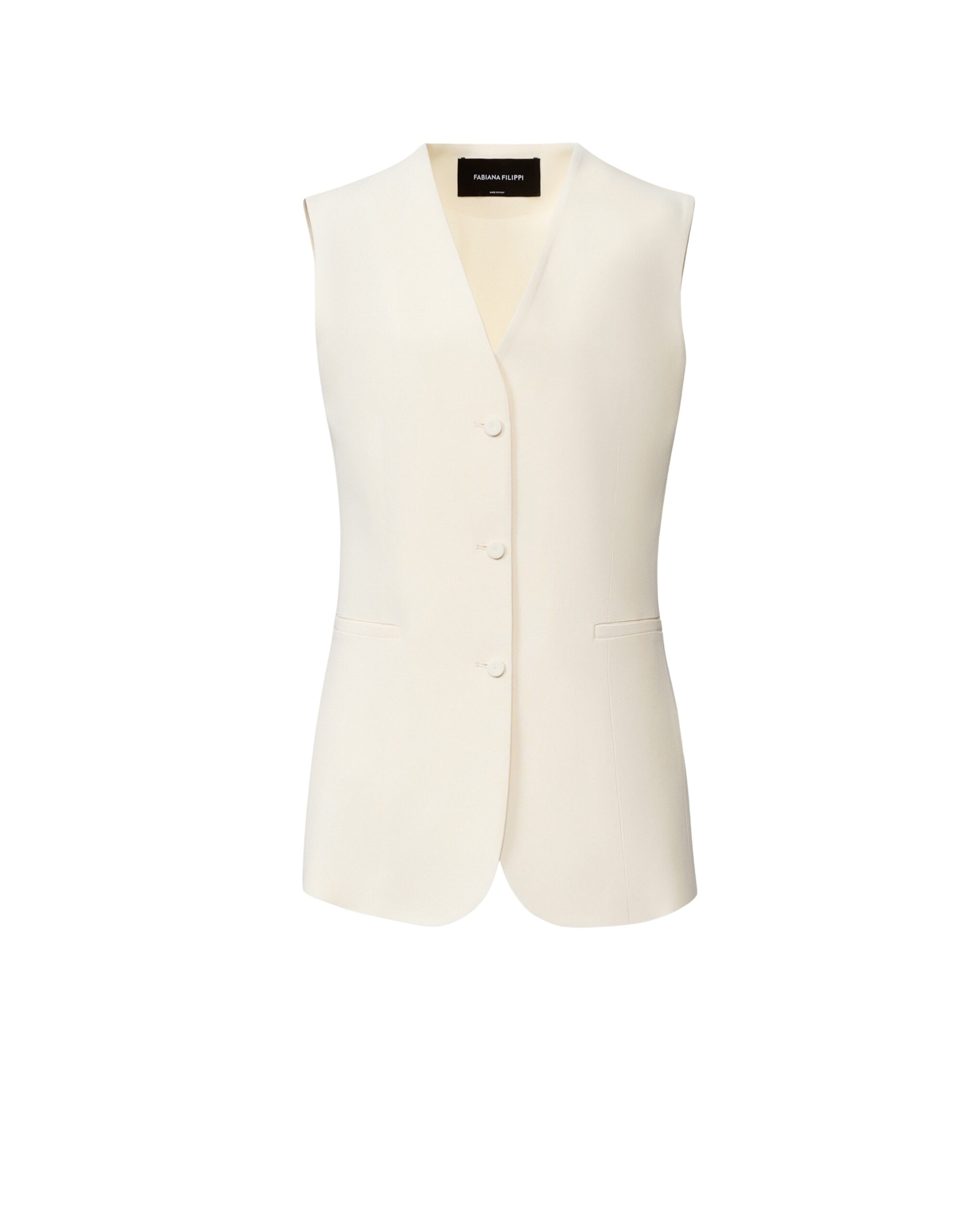 Fabiana Filippi Cady Vest in Butter