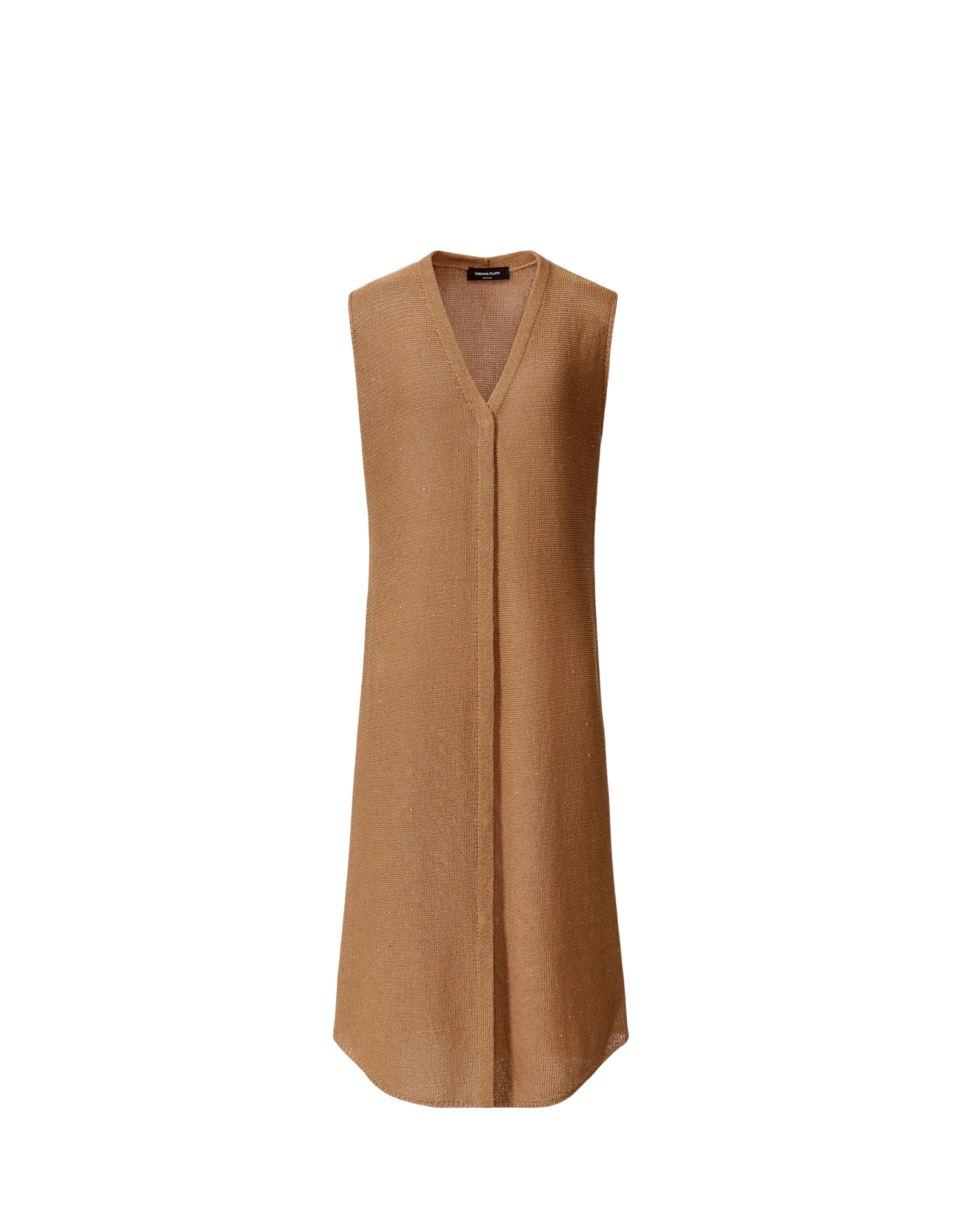 Fabiana-Filippi-Cardigan-Vest-in-Cotton-and-Linen-with-Sequins-Wicker-scaled52247_nobg Fabiana Filippi Cardigan Vest in Cotton and Linen with Sequins, Wicker
