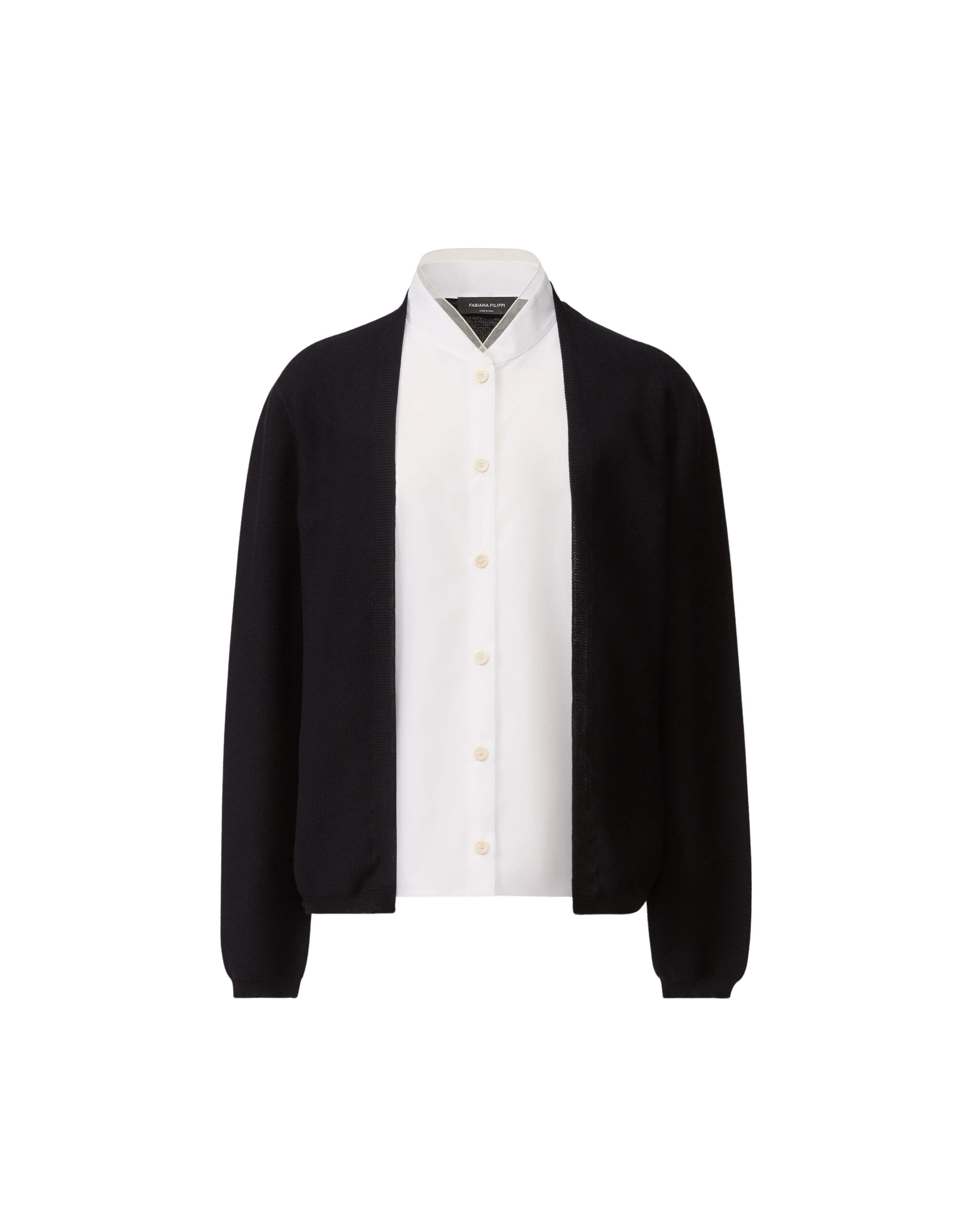 Fabiana-Filippi-Cardigan-in-Organic-Cotton-Midnight-Blue-scaled16520_nobg Fabiana Filippi Cardigan in Organic Cotton, Midnight Blue