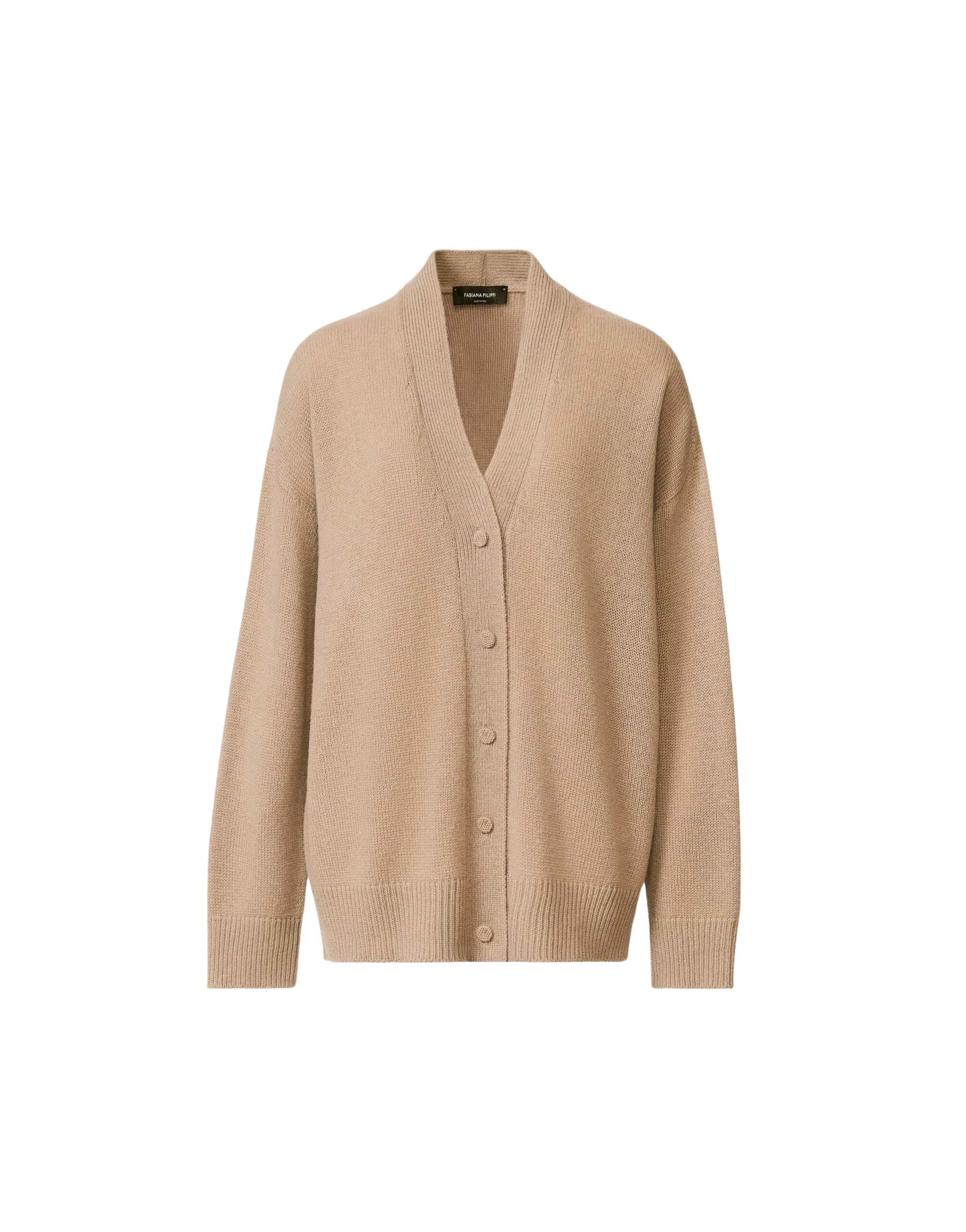 Fabiana Filippi Cashmere Sweater in Brown