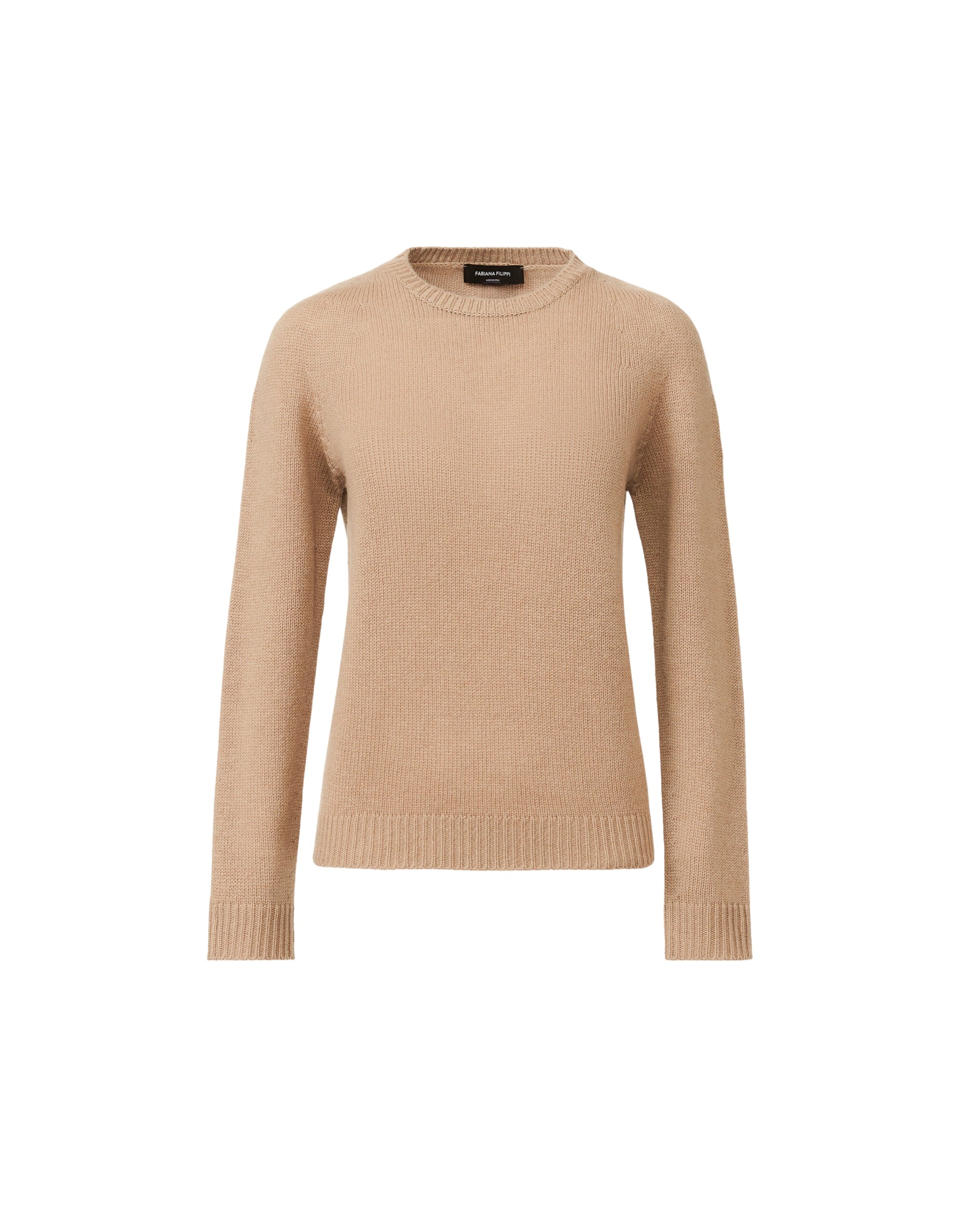 Fabiana Filippi Cashmere Sweater in Brown