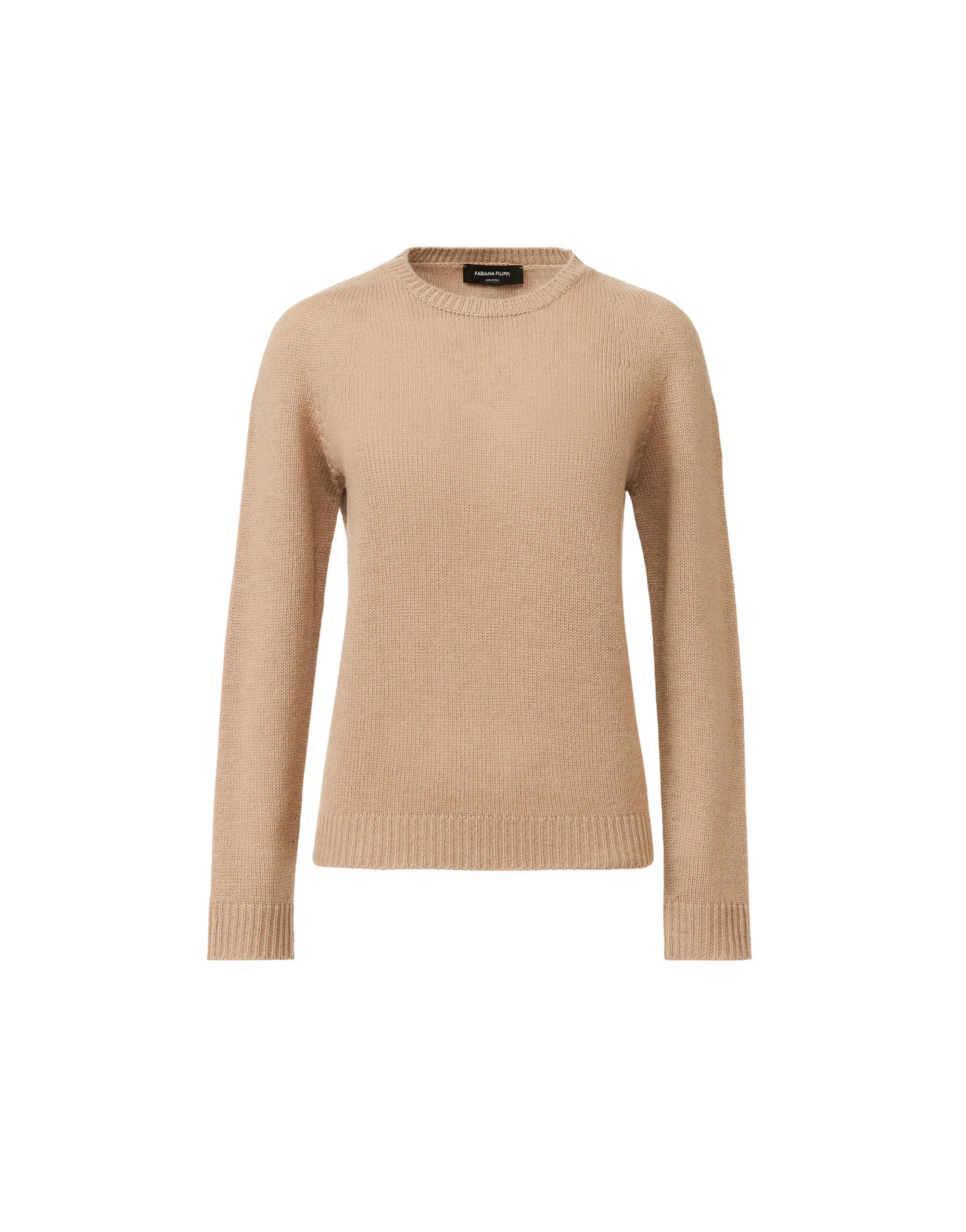 Fabiana Filippi Cashmere Sweater in Brown