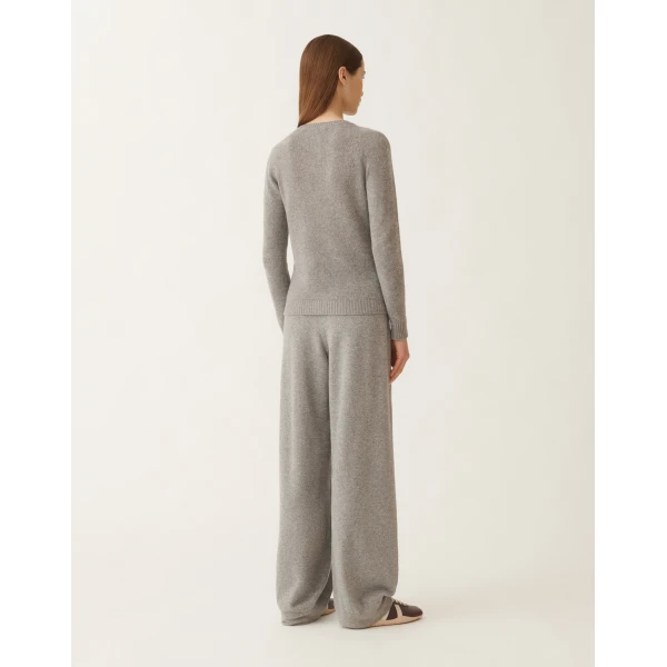 Fabiana Filippi Cashmere Sweater in Grey, view 4