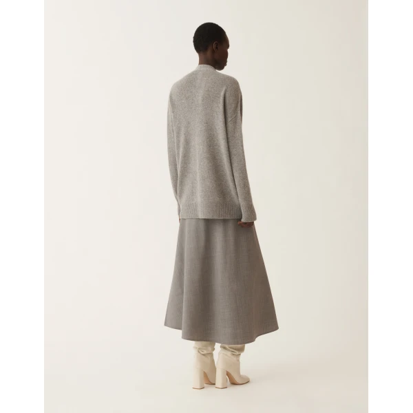 Fabiana Filippi Cashmere Sweater in Grey, view 4