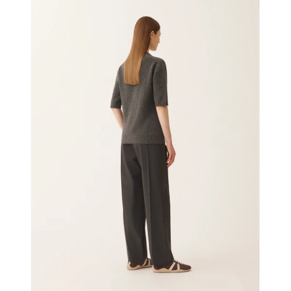 Fabiana Filippi Cashmere Sweater in Grey, view 4
