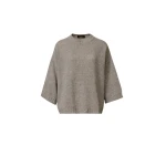 Fabiana Filippi Cashmere T-shirt in Grey Knit