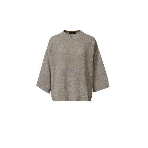 Fabiana Filippi Cashmere T-shirt in Grey Knit