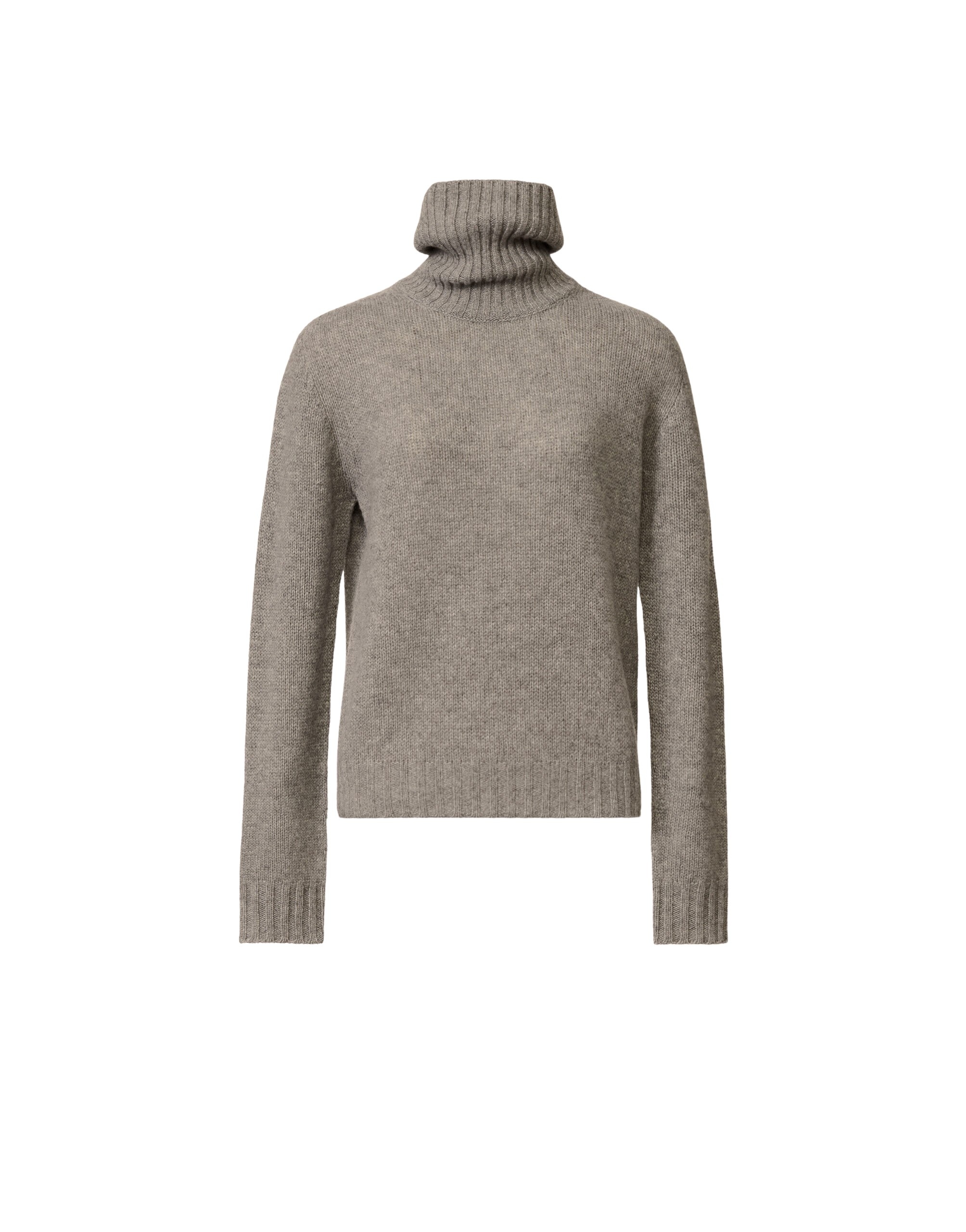 Fabiana Filippi Cashmere Turtleneck Sweater in Grey
