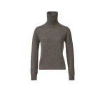Fabiana Filippi Cashmere Turtleneck Sweater in Grey
