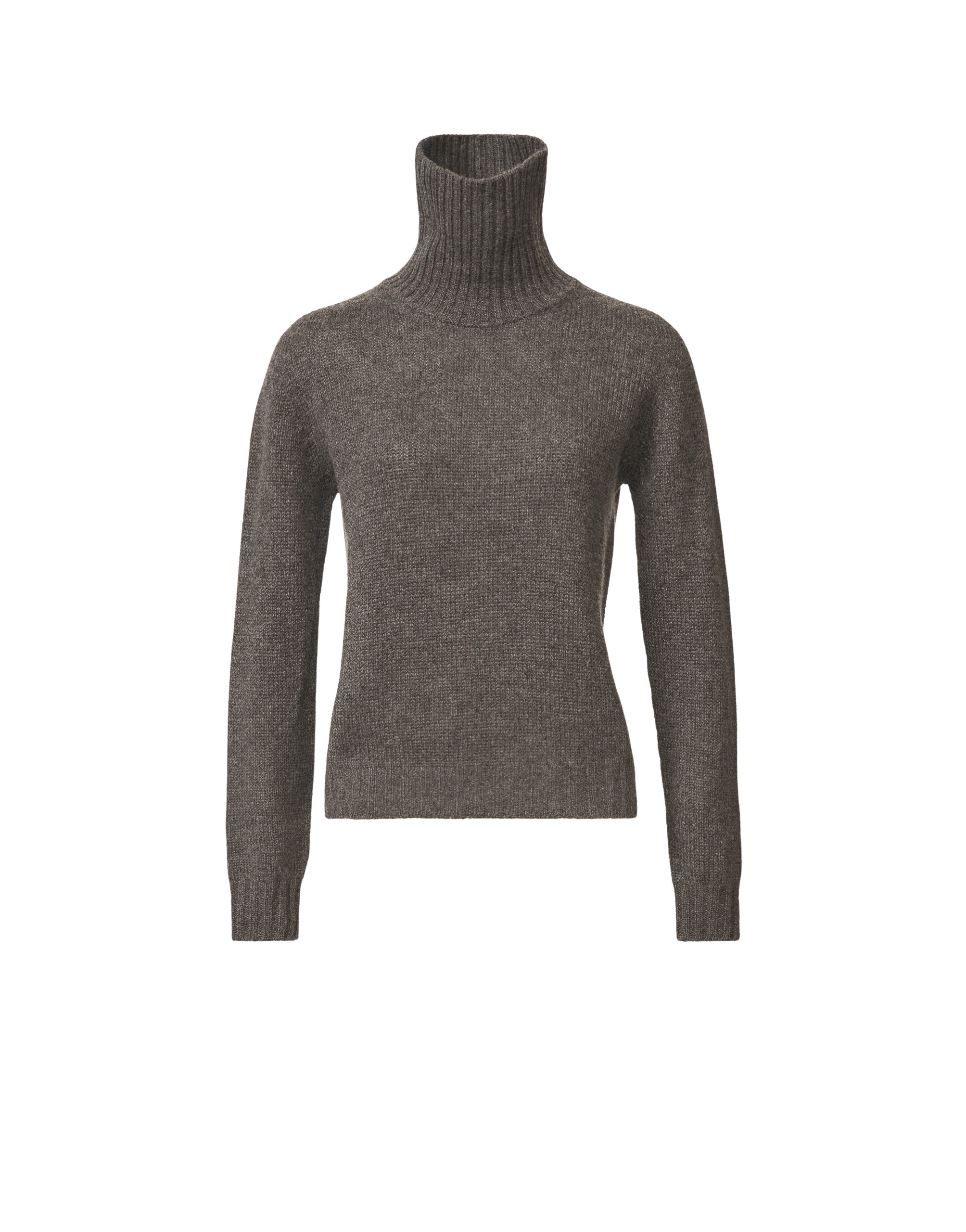 Fabiana Filippi Cashmere Turtleneck Sweater in Grey