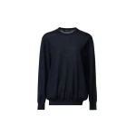 Fabiana Filippi Cashmere and Silk Sweater in Midnight Blue