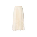 Fabiana Filippi Circle Skirt in Lace, Butter